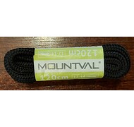 Mountval - Sznurówki trekingowe 120 cm - Czarne Mountval - Sznurówki trekingowe 120 cm - Czarne