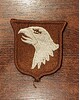 Naszywka - 101 Dywizja Powietrznodesantowa (Prawidłowa) - Beżowa - Bez rzepu