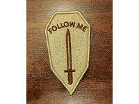 Naszywka - Army Infantry Center (Follow Me) - Beżowy - Bez rzepu