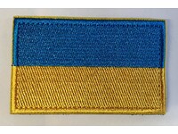 Naszywka haftowana - Flaga Ukrainy 