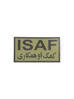 Naszywka IR - ISAF - OD