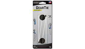 Nite Ize - Gear Tie Mountables 4'' - Mix 1 - 2Pack - GTU4-M1-2R7