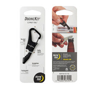 Nite Ize - Karabińczyk z zestawem narzędzi DoohicKey ClipKey Tool - Stalowy - Czarny - KMTCK-01-R3