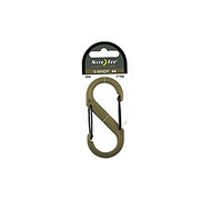 Nite Ize - S-Biner #4 Plastic Black Gate - Coyote - SBP4-03-28BG Nite Ize - S-Biner #4 Plastic Black Gate - Coyote - SBP4-03-28BG