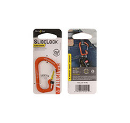 Nite Ize - SlideLock Carabiner Aluminum #3 - Orange - CSLA3-19-R6 Nite Ize - SlideLock Carabiner Aluminum #3 - Orange - CSLA3-19-R6