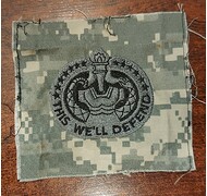 Odznaka haftowana - U.S. ARMY DRILL SERGEANT IDENTIFICATION - UCP