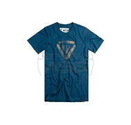 Outrider - T-Shirt OT Halftone Tee - Niebieski - XL