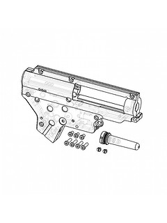 Retro Arms - CNC gearbox v.2 (8mm) - QSC