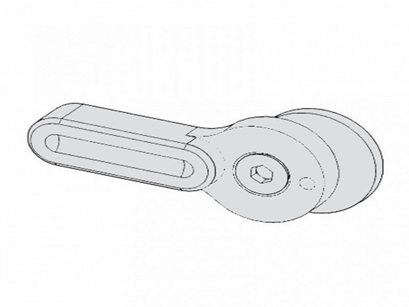 Retro Arms - Selektor ognia ALU CNC do M4/M16 (B-Short) - Srebrny