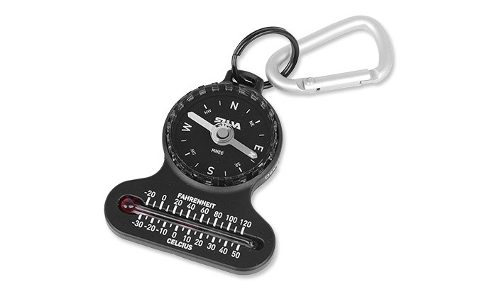 Silva - Brelok z kompasem i termometrem Pocket Compass - 37617