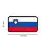Slovenia Flag Rubber Patch