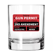 Szklanka do whisky - GUN PERMIT Szklanka do whisky - GUN PERMIT