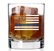 Szklanka do Whisky - POLICE FLAG Szklanka do Whisky - POLICE FLAG