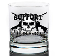 Szklanka do whisky - Support your local gun shop