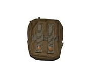 Tactical Army - Utility pouch duży - tan - ART26