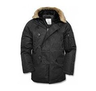 Teesar - Parka N3B - czarna - XS