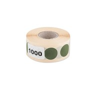 Zaklejki do tarcz strzeleckich - Zielony - 20 mm - 1000 szt. Zaklejki do tarcz strzeleckich - Zielony - 20 mm - 1000 szt.