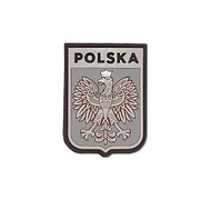 101 Inc. - Naszywka 3D - Polska herb - Szary - 444130-7056