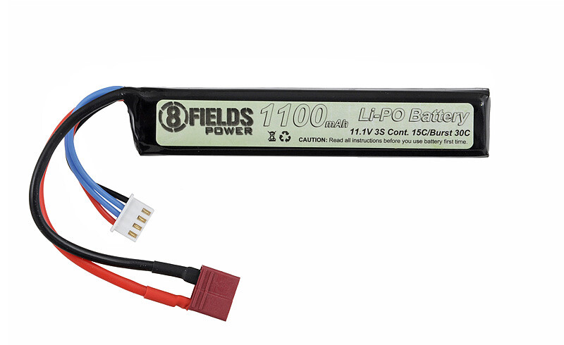 8FIELDS - Akumulator Li-Po 1100mAh 11,1V 15/30C - T-connector