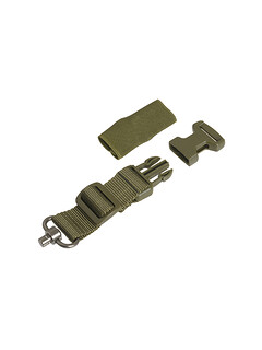 Adapter do pasa nośnego z zaczepem QD -  Olive [8FIELDS]