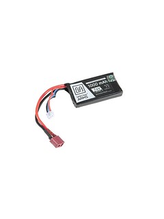 Akumulator LiPo 7,4V 1000mAh 30/60C (PEQ) - T-Connect (Deans)