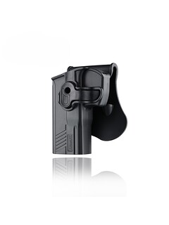 Amomax - Kabura leworęczna z płetwą do Taurus Pt809, 840 845, 809e, TH9 - Black