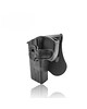 Amomax - Kabura leworęczna z płetwą do Taurus Pt809, 840 845, 809e, TH9 - Black