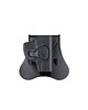 Amomax - Kabura z płetwą do Ruger LCP 380, P380A, TCP - Black