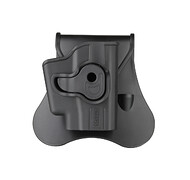 Amomax - Kabura z płetwą do Ruger LCP z laserem - Black