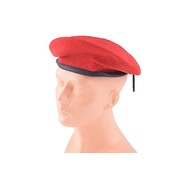 Beret wojskowy - czerwony