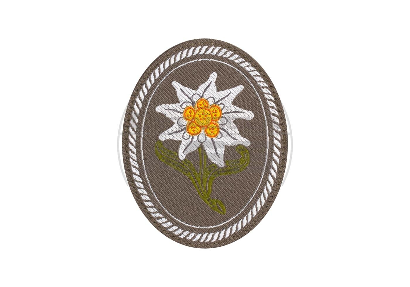 Edelweiss Patch Oval
