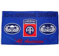 Flaga - 82nd Airborne Division "AA" All American 150x90