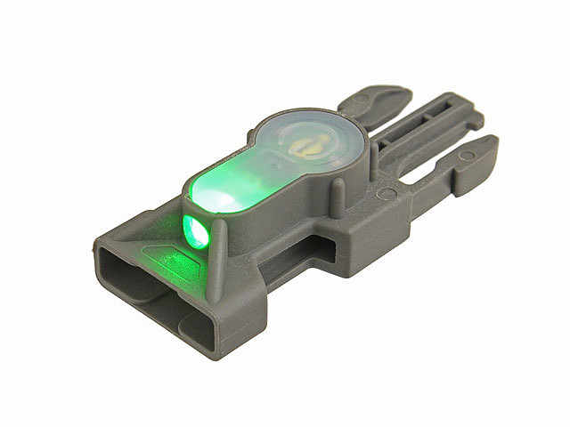 FMA - Kompaktowy marker LED z klamrą - Foliage - Zielone światło