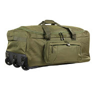 FOSCO - Torba na kółkach - Trolley commando bag - zielony