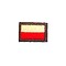 GM - Naszywka flaga Poland kolor 30x20mm