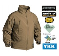 HELIKON - Kurtka GUNFIGHTER - Shark Skin Windblocker - Coyote