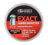 JSB - Śrut diabolo Exact Jumbo Monster Redesigned Deep 5,52 mm 200 szt.