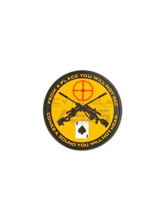 JTG- Naszwyka 3D Sniper Rubber Patch - Wielokolorowe