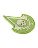 JTG- Naszywka 3D Assassin Skull Rubber Patch - Zielony