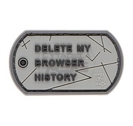 JTG - Naszywka 3D Browser History - Szary