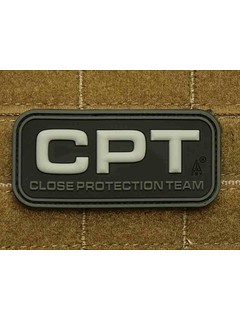 JTG - Naszywka 3D - CPT - Close Protection Team - czarny