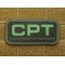 JTG - Naszywka 3D - CPT - Close Protection Team - zielony fluorescencyjny