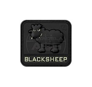 JTG - Naszywka 3D Czarna Owca - Świecąca