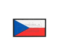 JTG- Naszywka 3D Czech Republic Rubber Patch - Wielokolorowy