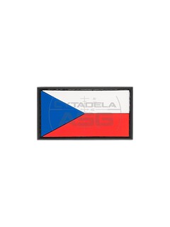 JTG- Naszywka 3D Czech Republic Rubber Patch - Wielokolorowy