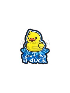 JTG- Naszywka 3D Duck Rubber Patch - Żółto/Niebieska