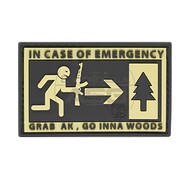 JTG - Naszywka 3D Emergency Rubber Patch - Wielokolorowa