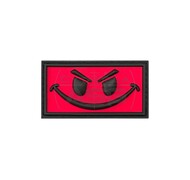 JTG - Naszywka 3D Evil Smile - Czerwona