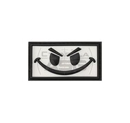 JTG - Naszywka 3D Evil Smile Rubber Patch - Biały