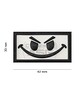 JTG - Naszywka 3D Evil Smile Rubber Patch - Biały